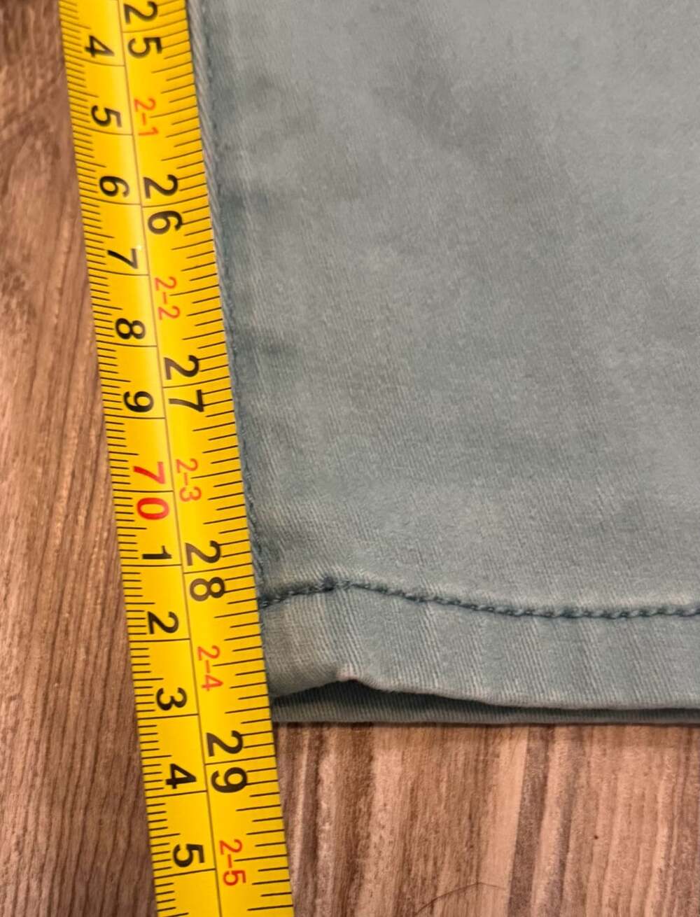 Cabi Jeans Skinny Teal Green Twill Pants Size 4 - Picture 5 of 8